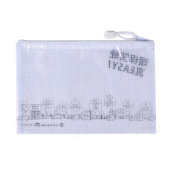 單層拉鍊袋-透明PVC網格W25xH16.5cm-單面單色印刷-可印刷logo_4