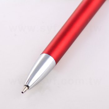 廣告筆-旋轉式霧面筆管推薦禮品單色原子筆-採購客製印刷贈品筆_2