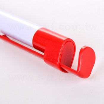 追劇神器廣告筆-按壓式白筆管推薦禮品-單色原子筆-採購客製印刷贈品筆_2