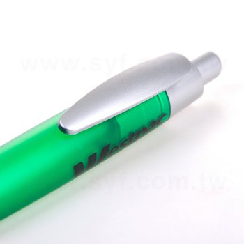 廣告筆-按壓式防滑筆套推薦禮品-單色原子筆-客製化贈品筆_2