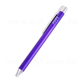 廣告筆-按壓式霧透筆管推薦禮品-單色原子筆-採購客製印刷贈品_0