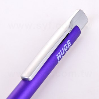 廣告筆-按壓式霧透筆管推薦禮品-單色原子筆-採購客製印刷贈品_2