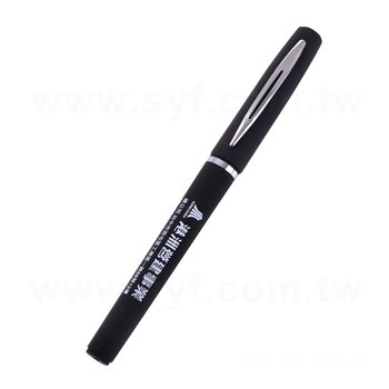 廣告筆-霧面半金屬防滑筆管禮品-單色中性筆-採購批發製作贈品筆_2