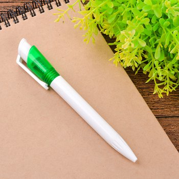 廣告筆-按壓式半透明筆管推薦禮品-單色原子筆-客製化採購贈品筆_7