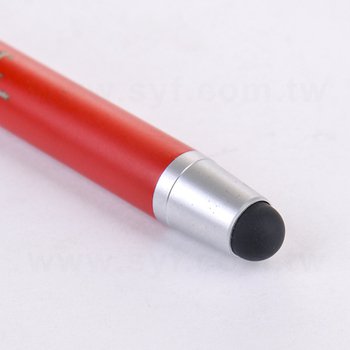 觸控筆-開蓋式觸控金屬原子筆-採購客製印刷贈品筆-可印刷logo_2
