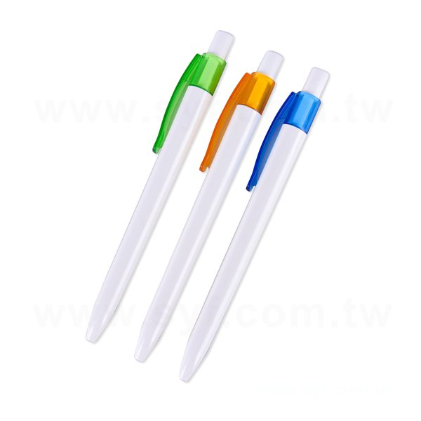 廣告筆-造型白桿單色原子筆_2