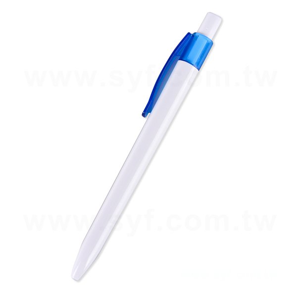 廣告筆-造型白桿單色原子筆_1