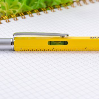 觸控筆-旋轉式測量尺-金屬筆管原子筆可印刷logo_5