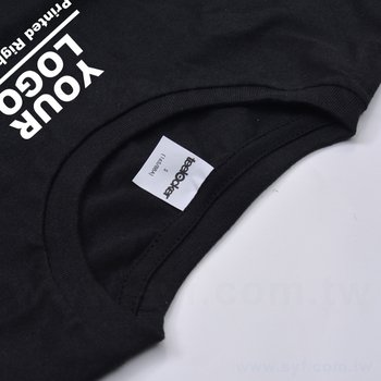 精梳棉圓領短袖T-Shirt多色可選-可客製化衣服訂作/印刷企業LOGO或宣傳標語_1