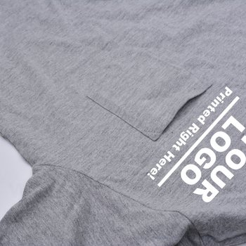 寬版口袋短袖T-Shirt/多色可選-可客製化衣服訂作/印刷企業LOGO或宣傳標語_1