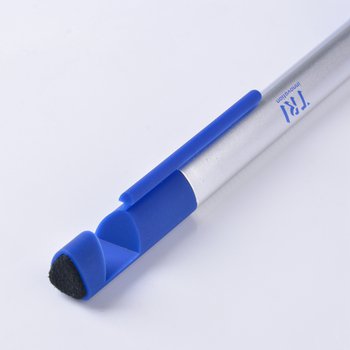 觸控筆-手機架量尺觸控廣告原子筆-採購批發贈品筆_3
