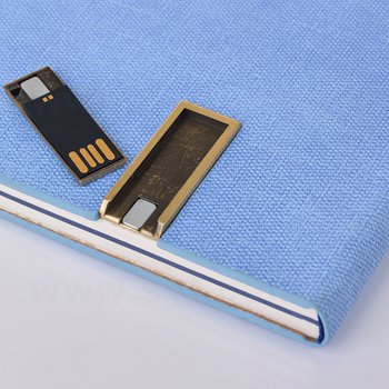25K極簡工商日誌-三折式磁扣筆記本附USB隨身碟-可訂製內頁及客製化加印LOGO_7