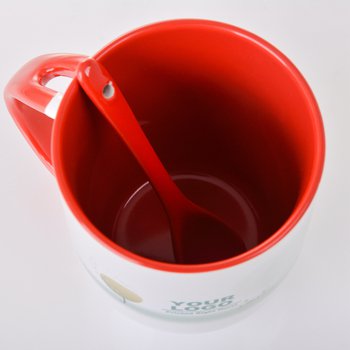 熱轉印內彩插勺馬克杯-8.3x10.5 cm-可客製化印刷企業LOGO或宣傳標語_2