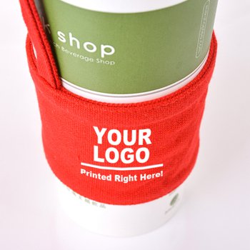 環保杯套-多色帆布飲料杯套-可客製化印刷LOGO或宣傳標語_4