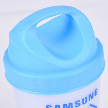 晶炫藍250cc環保杯-勾環式環保水壺-可客製化印刷企業LOGO或宣傳標語_3