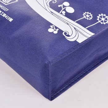 不織布環保購物袋-厚度80G-尺寸W26xH34xD9cm-單面單色印刷_3
