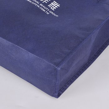 不織布環保購物袋-厚度80G-尺寸W24xH22xD8cm-雙面單色印刷_3