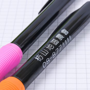 廣告筆-塑膠筆管環保禮品-四款可選- 單色原子筆_3