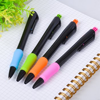 廣告筆-塑膠筆管環保禮品-四款可選- 單色原子筆_4