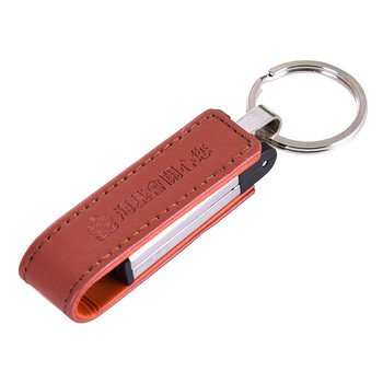 皮製隨身碟-鑰匙圈禮贈品USB-金屬環皮革材質隨身碟-客製隨身碟容量-採購訂製印刷推薦禮品_13