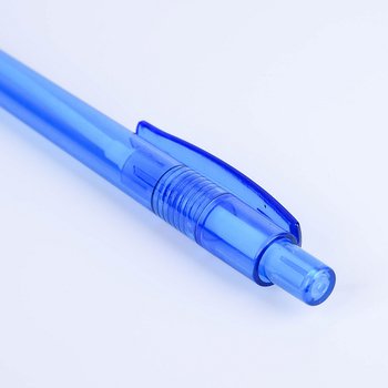 廣告筆-按壓式半透明筆管推薦禮品-單色原子筆-客製化採購贈品筆_3