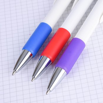 廣告筆-按壓式塑膠筆管推薦禮品 -單色原子筆-客製化贈品筆_1