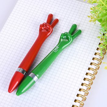 手指造型筆-印刷筆桿禮品-採購訂製贈品筆_4