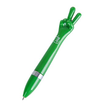 手指造型筆-印刷筆桿禮品-採購訂製贈品筆_0