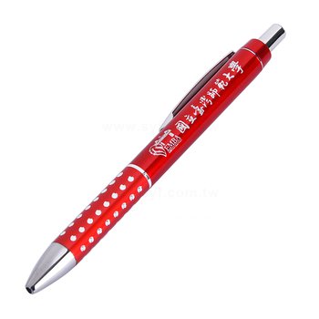 廣告筆-單色原子筆-四款鑽石筆桿可選-客製化印刷贈品筆_11
