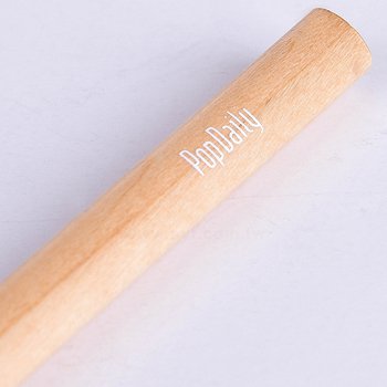 原木環保鉛筆-小三角兩切頭印刷廣告筆-採購批發製作贈品筆_8