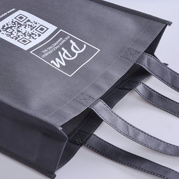 不織布環保購物袋-厚度80G-尺寸W28xH31xD10cm-雙面單色印刷(共版)_2