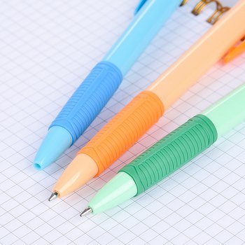 廣告筆-星光筆防滑筆管環保禮品-單色中油筆-四款筆桿可選-採購訂製贈品筆_3