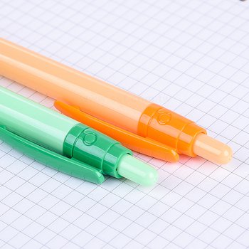 廣告筆-星光筆防滑筆管環保禮品-單色中油筆-四款筆桿可選-採購訂製贈品筆_2