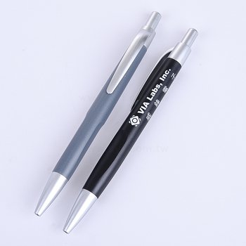 廣告筆-單色按壓式磨砂管原子筆-單色原子筆-採購訂製贈品筆_5