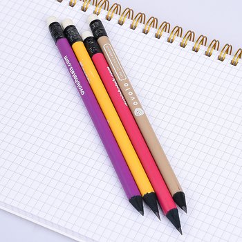 黑木鉛筆-圓形橡皮擦頭印刷筆桿禮品-廣告環保筆-客製化印刷贈品筆_4