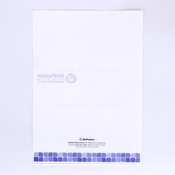 A4單層L夾-加名片袋全白墨PP材質彩色印刷-180/210um(同39AA-0005)_6