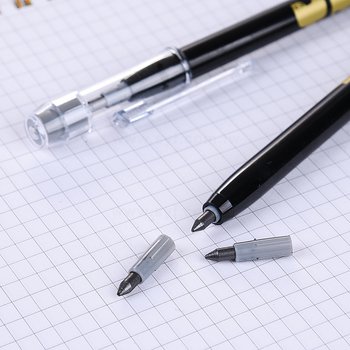 免削2B鉛筆-筆芯替換環保禮品-透明筆蓋廣告筆-採購訂製贈品筆_4