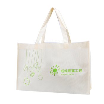 不織布環保購物袋-厚度80G-W42xH27xD15cm-雙面單色印刷(不共版)-推薦_0