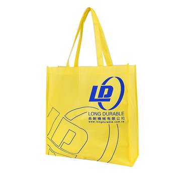 不織布環保購物袋-厚度90G-尺寸W40*H40*D12-雙面單色印刷_0