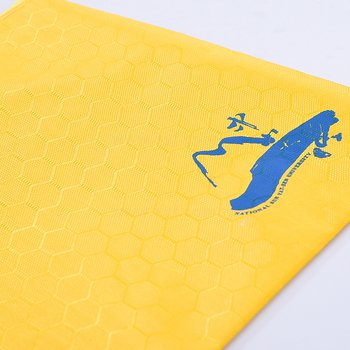 單層拉鍊袋-牛津布足球紋材質-尺寸W24*H17.5-單面單色印刷_3