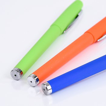 廣告筆-霧面亮彩中性筆禮品-單色原子筆-商務訂製贈品筆_3