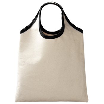 流線型帆布包-W23.5xH31cm小型帆布袋-單面單色提袋印刷(最低單價)_1