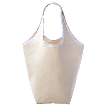 錐型帆布包-W33xH36cm大帆布袋-單面單色手挽包_0