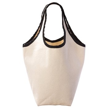 錐型帆布包-W33xH36cm大帆布袋-單面單色手挽包_1