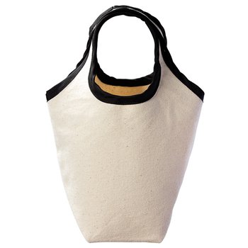 錐型帆布包-W21xH23cm小帆布袋-單面單色手挽包(最低單價)_1