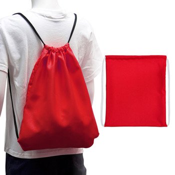 斜紋布後背包-中 150D/可選色-單面單色束口背包_1