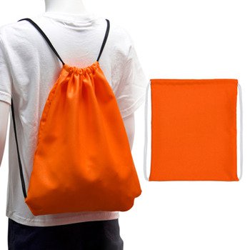 斜紋布後背包-中 150D/可選色-單面單色束口背包_2