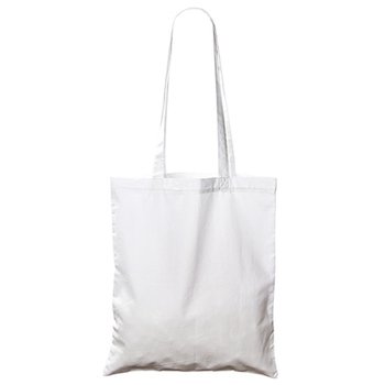 肩揹環保袋-染白棉布-單面單色印刷購物袋_1