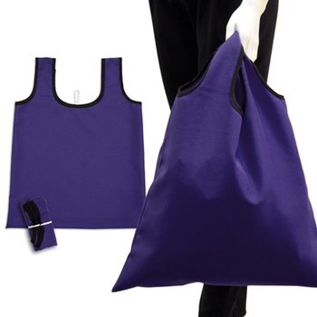 單價最低-手提摺疊環保袋-150D斜紋布/可選色-單面單色印刷購物袋_7