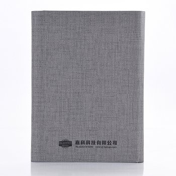 25K簡約時尚工商日誌-三折式金屬扣活頁筆記本-可訂製內頁及客製化加印LOGO_7